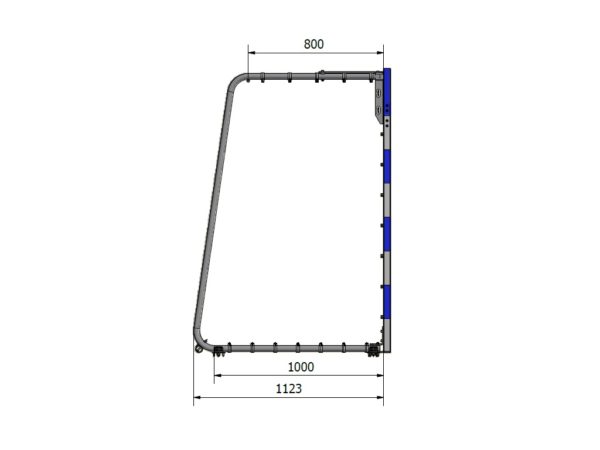 Mini handball goal Freestanding - Nordic Sport
