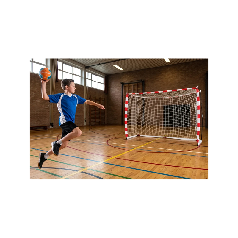 Portabelt Minihandbollsmål 240 × 170 cm – Hopfällbart med Nät