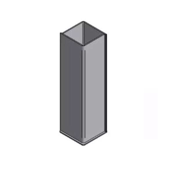 Markhylsa rostrfritt stål för 80x80 profil - Nordic Sport