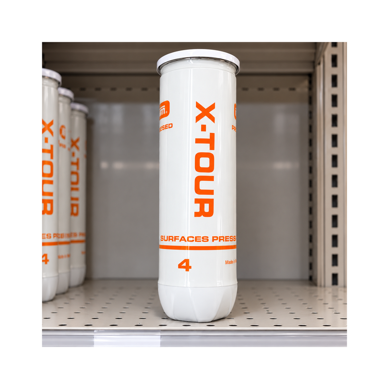Tennisboll ITF / X-Tour – 4-pack