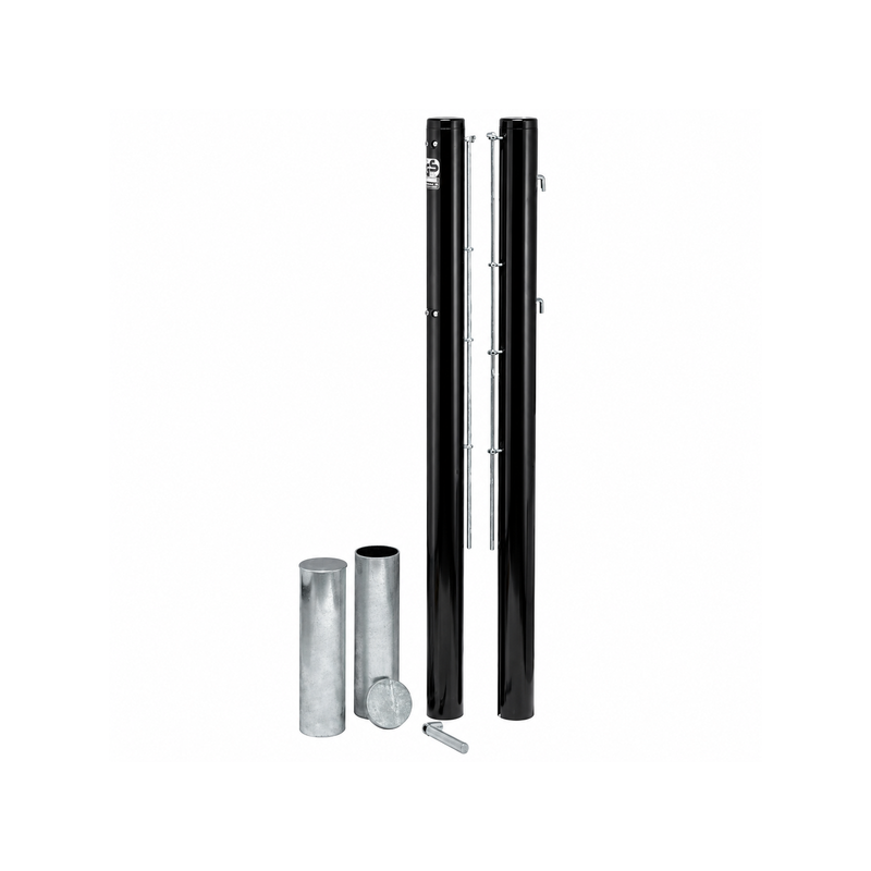 Tennisstolpar Aluminium 83 mm – Vita, Svarta eller Anodiserade