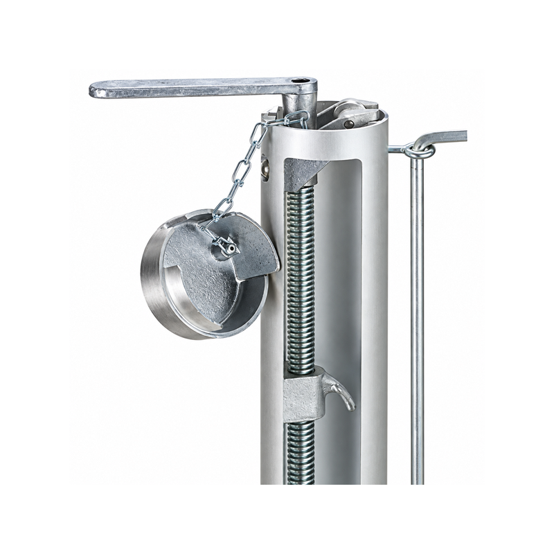 Tennisstolpar Aluminium 83 mm – Vita, Svarta eller Anodiserade