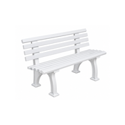 Tennis Bench Skadi 120 cm – Bench with Backrest for Tennis Courts and Sports Facilities - Nordic Sport