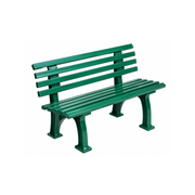 Tennis Bench Skadi 120 cm – Bench with Backrest for Tennis Courts and Sports Facilities - Nordic Sport
