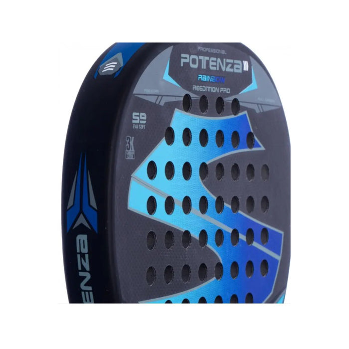 Padel rack Softee Ranibow blue