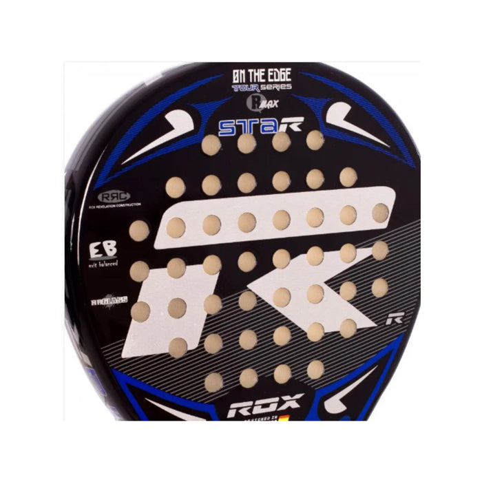 R-Star Blue Fox padel racket