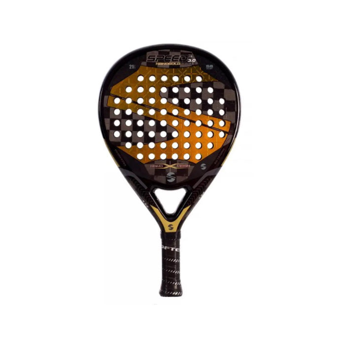 Padel racket Softee speed power gold 3.0 nano mesh