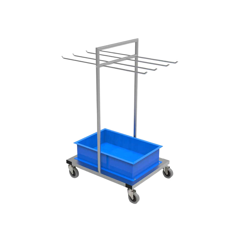 Transportvagn för badminton racketar