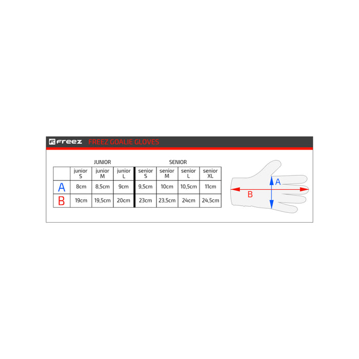 FREEZ G-280 målvakts handskar Senior