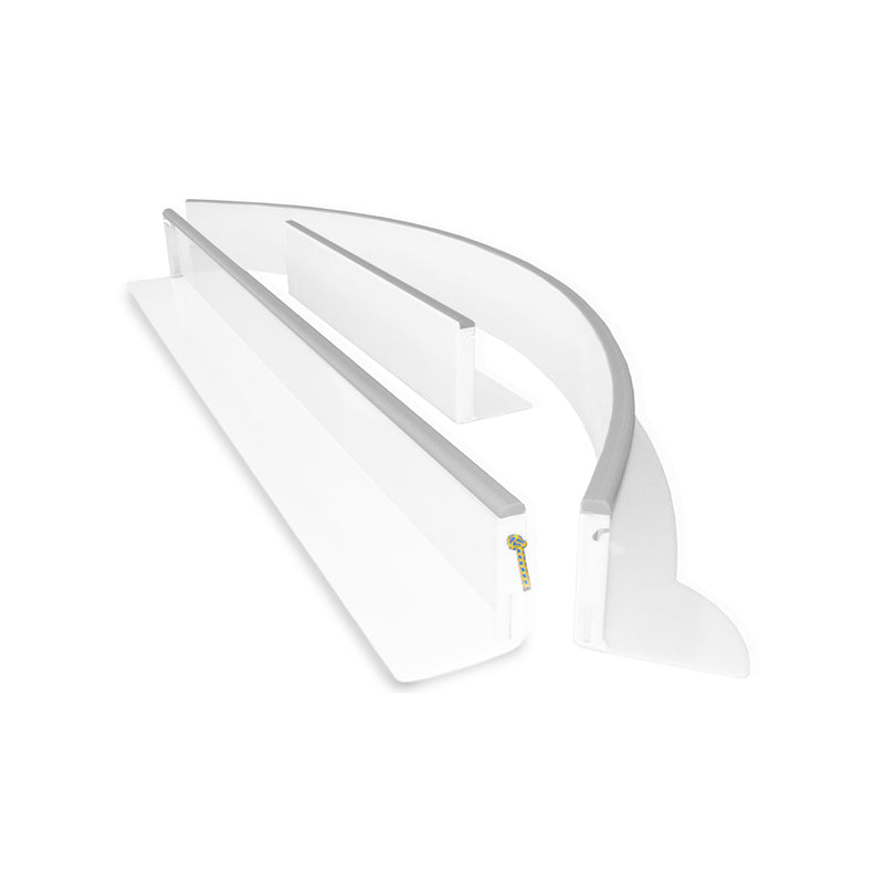 Floorball board for wheelchair white - Nordic Sport