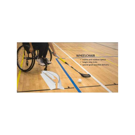Floorball board for wheelchair black - Nordic Sport
