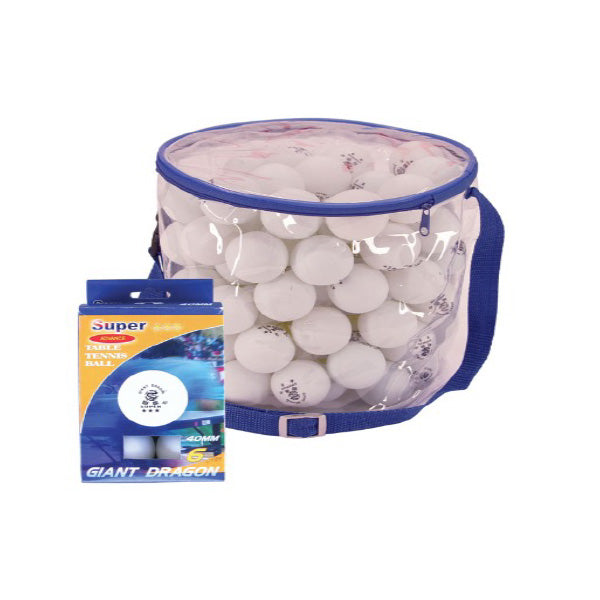 BORDTENNISBOLL***  100-pack Vit