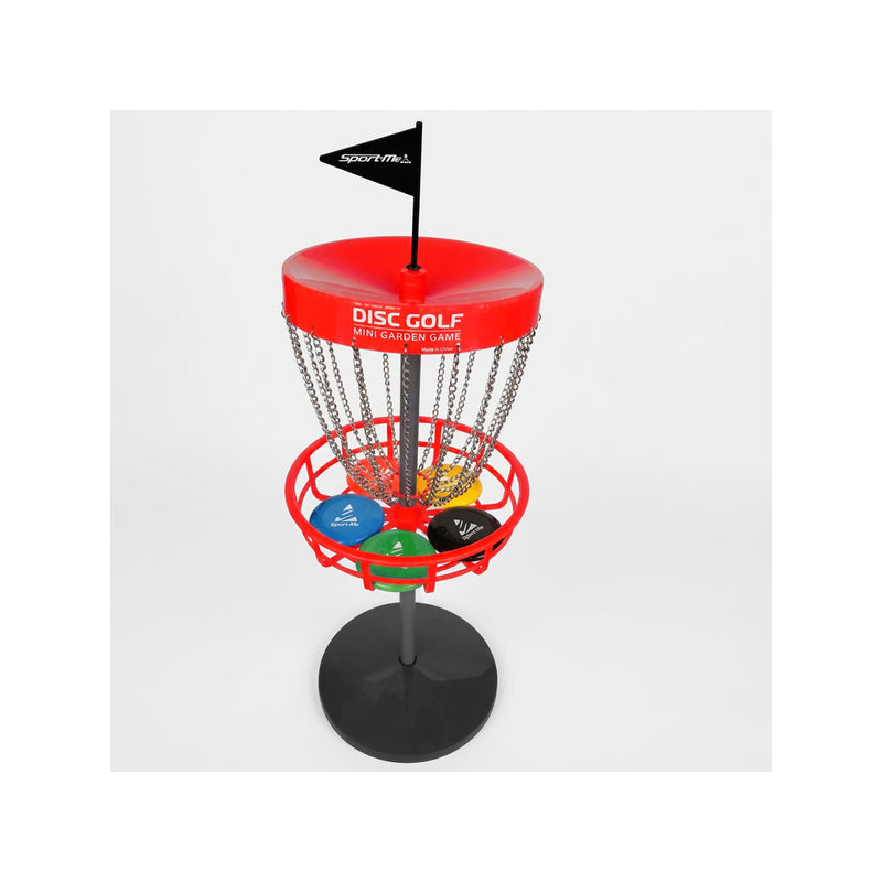 Mini Discgolfset med korg