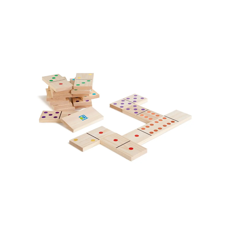 BS Toys Giant Wooden Dominoes – Stort Dominospel i Trä
