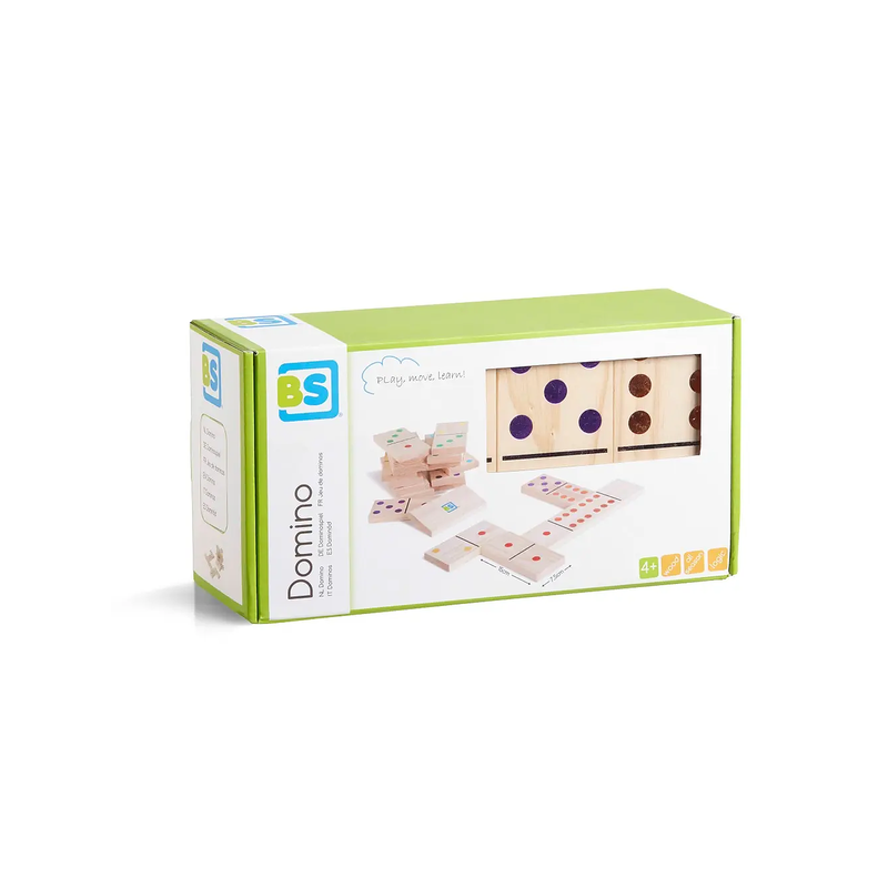 BS Toys Giant Wooden Dominoes – Stort Dominospel i Trä