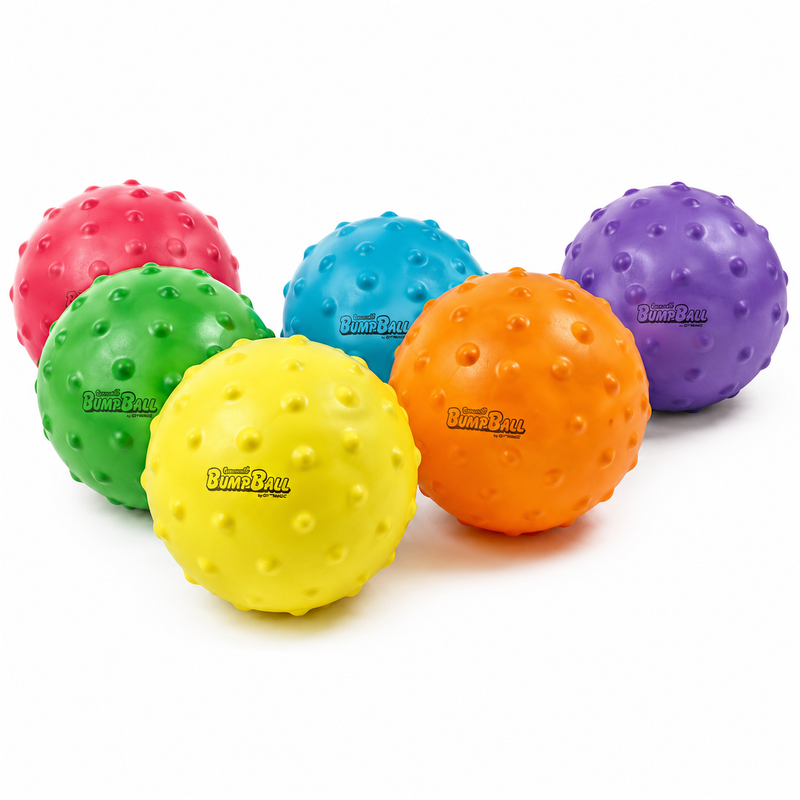 Slomo Bump Balls 6-pack– mjuka bollar för lek och motorikträning