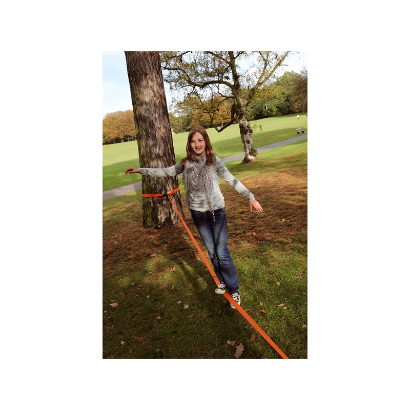 Slackline 15 m eller 25 m – för balans, koordination och styrka