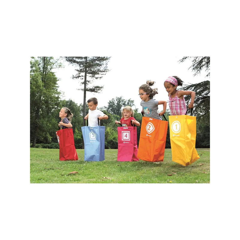 Jump Sacks Set with 6 Colored Sacks - Nordic Sport