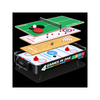 4-i-1 Bordspel – Airhockey, Bordtennis, Curling och Bowling