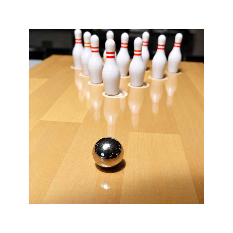4-i-1 Bordspel – Airhockey, Bordtennis, Curling och Bowling