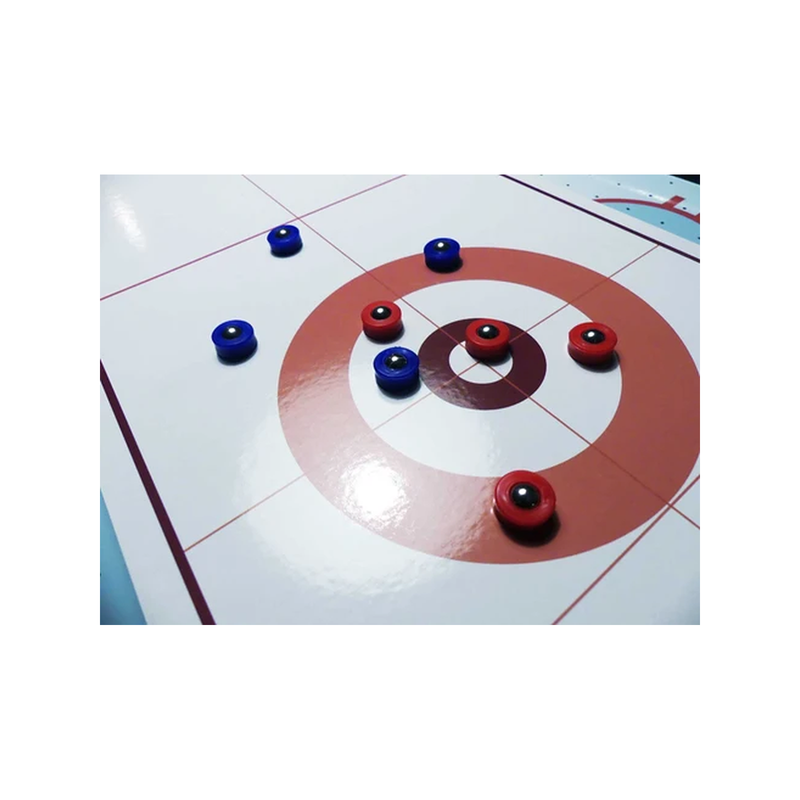 4-i-1 Bordspel – Airhockey, Bordtennis, Curling och Bowling