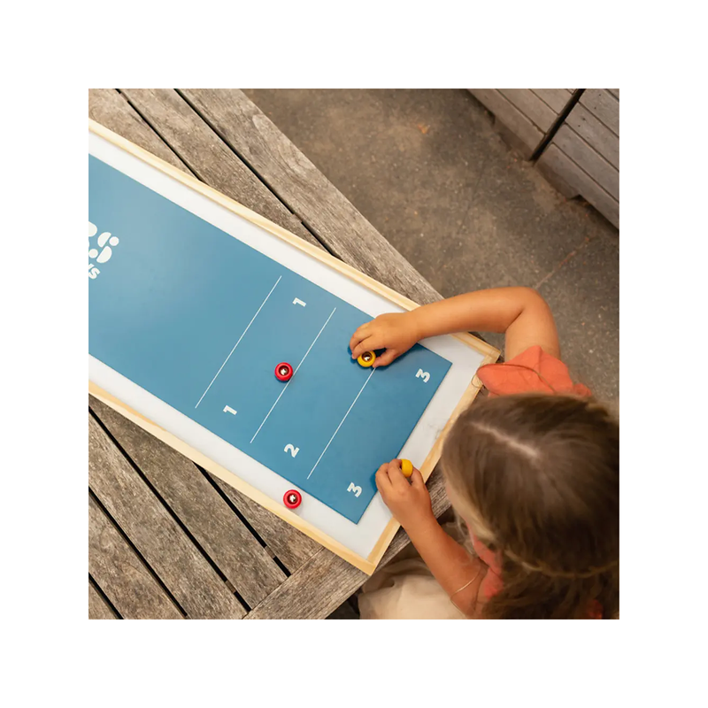 Shuffleboard BS Toys – Kompakt Precisionsspel för Inne och Ute