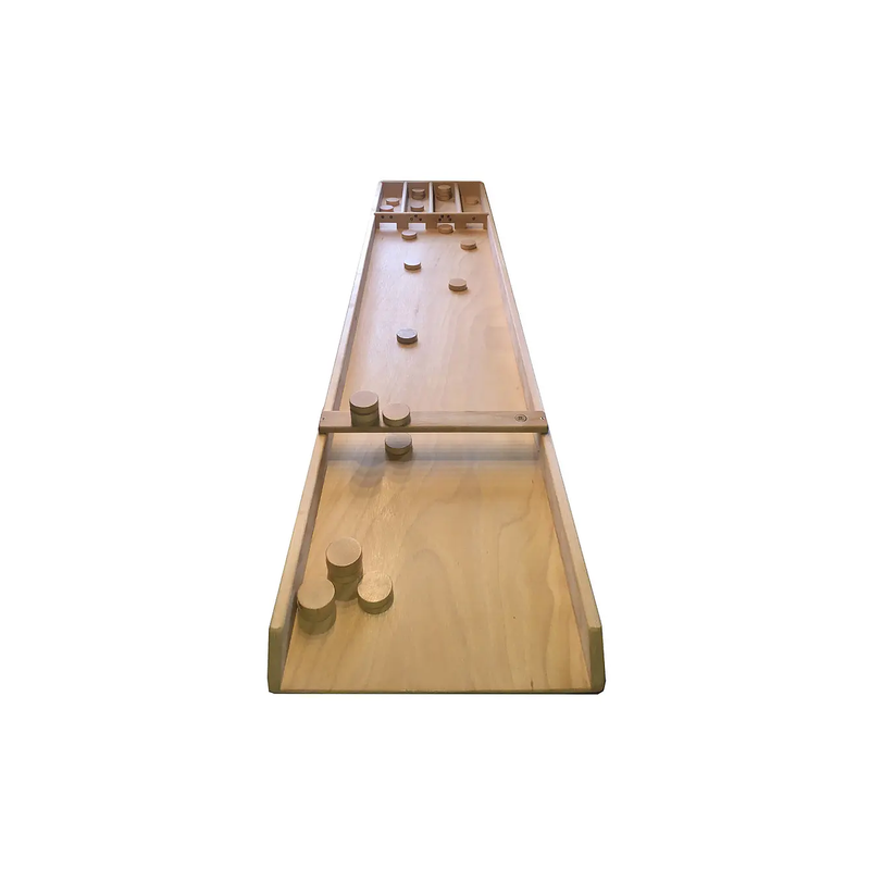 Jakkolo Dutch Shuffleboard – 193 × 40 × 7 cm i massivt bokträ
