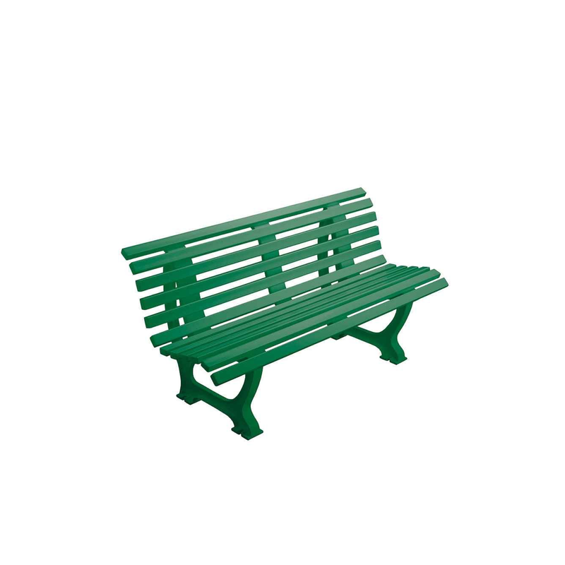 Tennis Bench Asgard 150 cm – Bench with Backrest for Tennis Courts and Sports Facilities - Nordic Sport