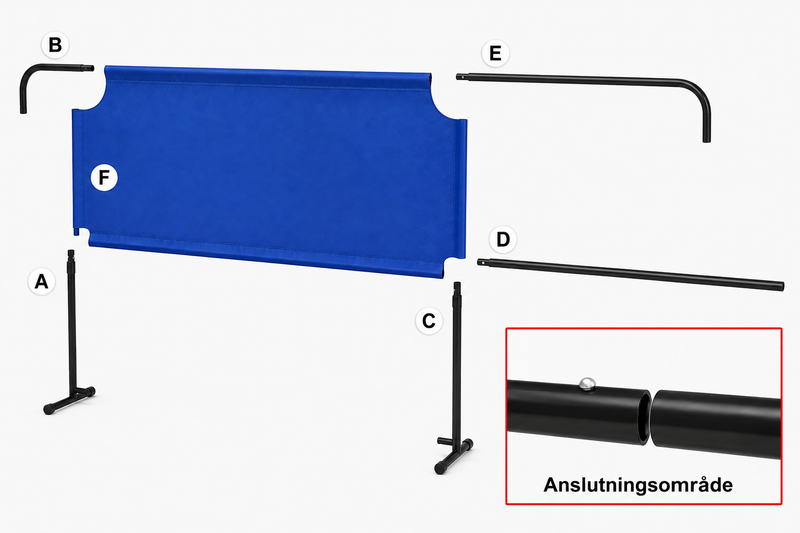 Bordtennisbarriär Nordic   