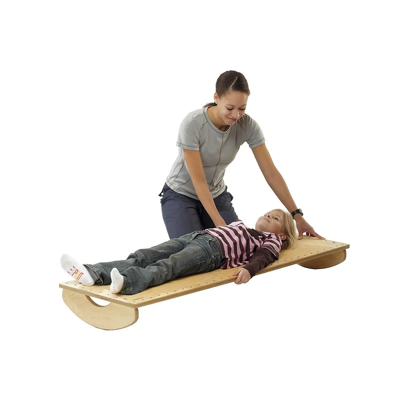 Balansbräda Pedalo Maxi Trä 150 × 45 cm – för balans, motorik och samarbetsövningar