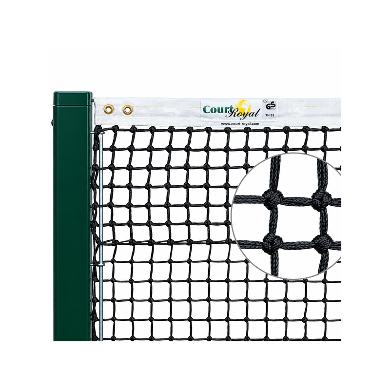 Fristående Tennisnätställning Court Royal II Tournament – För Singel och Dubbel
