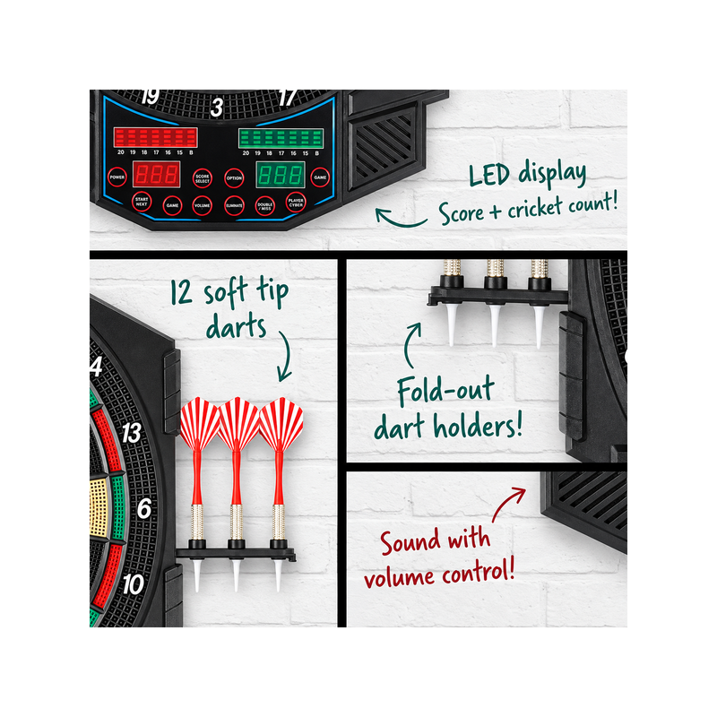 Elektronisk Darttavla – 27 spel och över 500 variationer