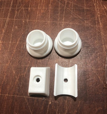 Plastfötter innebandymål