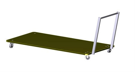 Mat trolley Flatbed 2000x1000 - Nordic Sport