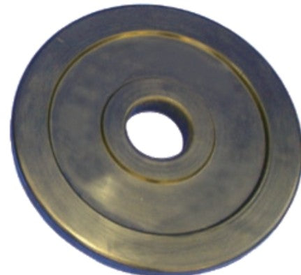 Gummibelagd viktskiva - 26 mm hål