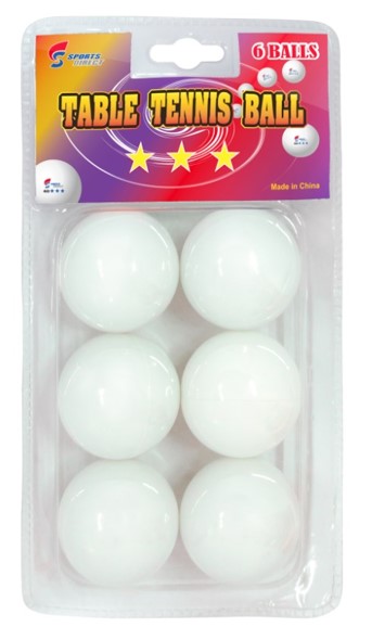 Table Tennis balls 6 Pack *