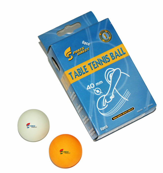 BORDTENNISBOLL OUTDOOR - 6 eller 12-Pack - Nordic Sport