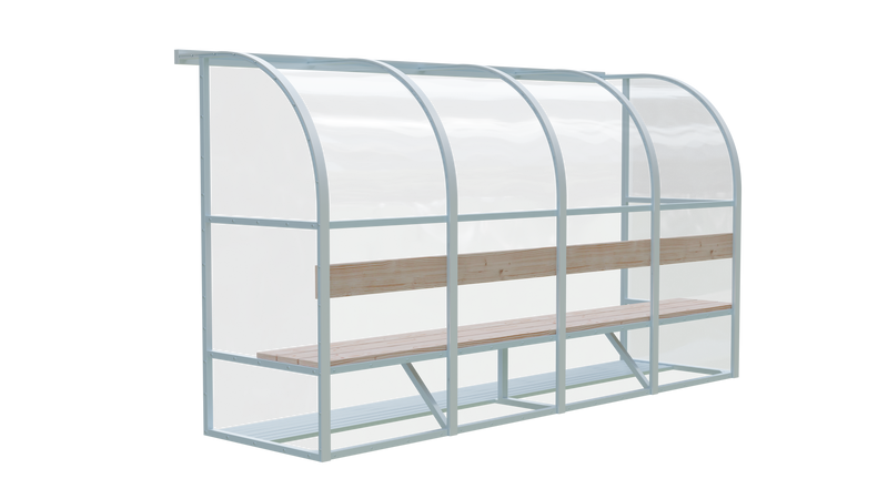 Player booth Simple 8 people - Player booth Nordic Sport