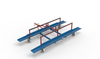 Hurdle Cart Sideloaded 20 Hurdles - Track equipment Nordic Sport