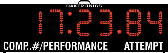 LED Display Field Event - Timing and Measure equipment Nordic Sport