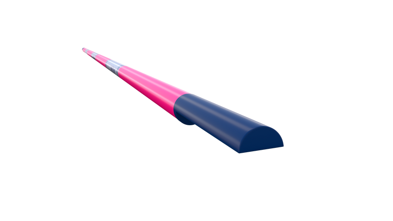 Crossbar High Jump  Anti-Roll 4m - High Jump Nordic Sport