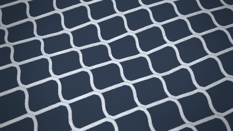 Net 7-a-side 50 mm White - Football nets Nordic Sport