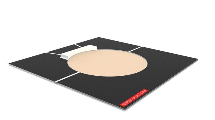 Mobile shot put circle - Field Equipment Nordic Sport