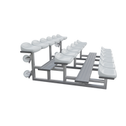 Wheels for grandstand - Track equipment Nordic Sport